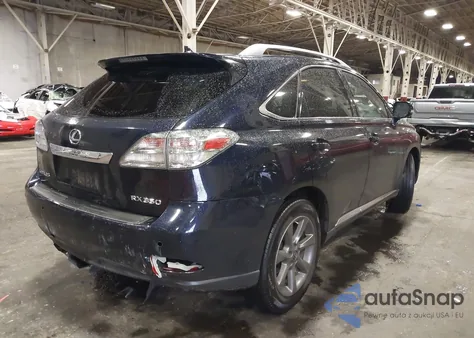 2010 Lexus Rx 350 from USA, damaged, VIN 2T2BK1BA8AC051957